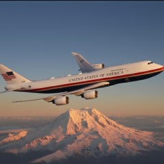 Air Force One в новом цвете