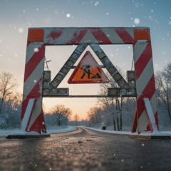Закриття доріг у Києві 20 лютого