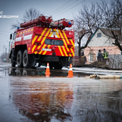 Уровни опасности наводнений в разных областях