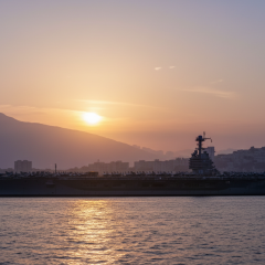 Авианосец USS Gerald R. Ford в Средиземном море