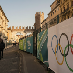 Флаг Украины на Олимпиаде 2026