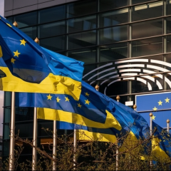 Графічне зображення військової поразки Росії