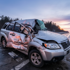 Police reveals causes of accident on Brovarshchyna