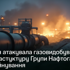 Атаки Росії на об'єкти Нафтогазу у 2025 році