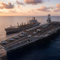 Авианосец USS Gerald R. Ford