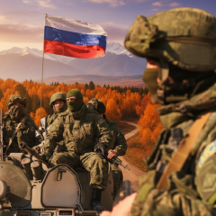 Изображение российских войск на фронтах