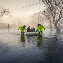 Flood Response in Odesa Region: Emergency Teams Protect Villages