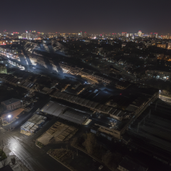 Drone attack on chemical plant
