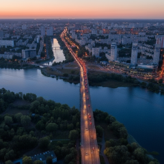 Paton Bridge in Kyiv damaged without repair