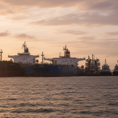 Украинское судно блокирует морскую логистику РФ