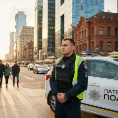 Police used weapons in Kyiv: driver in drug intoxication