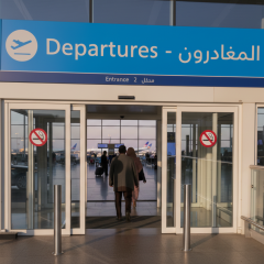 Closure of airspace: impact on flights