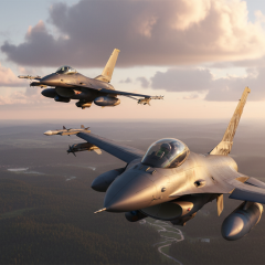 F-16 без ракет: украинские истребители