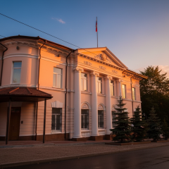 Фасад посольства Ирана в Киеве