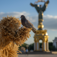 Сонячна погода на день народження Шевченка