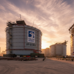 Пожар на заводе ADNOC в Аль-Рувайси