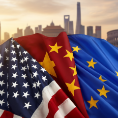 Борьба США и Китая за ЕС