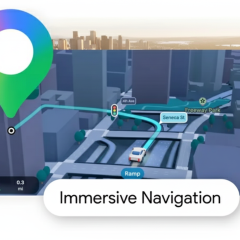 Графическое изображение Google Maps с новым обновлением