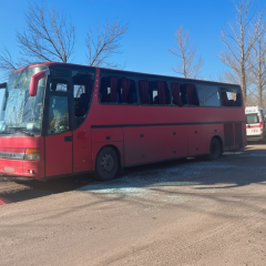 Атака Росії на рейсовий автобус на Харківщині