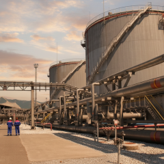 Экспорт нефти падает из-за атак дронов