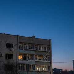 Російська атака на Запоріжжя