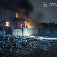 Атака дронами на Запоріжжя: поранені та пожежі