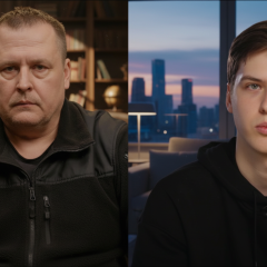 Фото Филатова и Лаченко, согласующих встречу