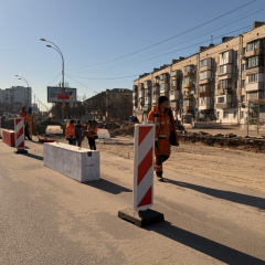 Ремонт Харковского шоссе в Киеве