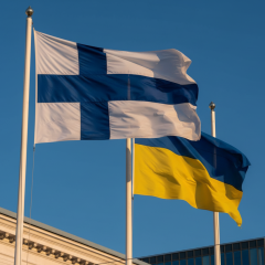 Фінляндія та Україна на картах