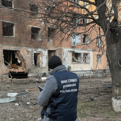 Российская армия напала на Полтаву