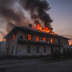 Пошкоджена пам’ятка архітектури у Львові