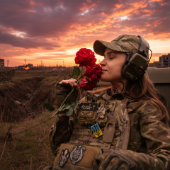 Проверка военных документов на границе