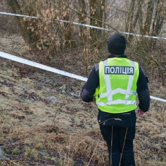 Нездетонована частина дрона у Києві