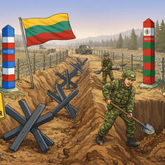 Новая оборонная зона на границе