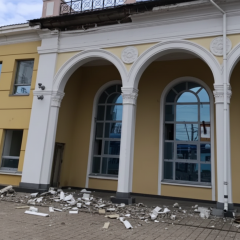Російська атака на залізничну інфраструктуру Слов'янська