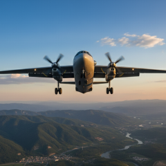 Авария самолета Ан-26 в Крыму