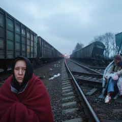 Пасажири ховалися під вагонами від шахедів