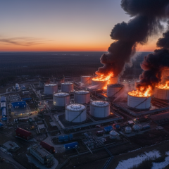 Українські війська блокують нафтовий експорт