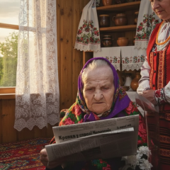Портрет столітньої жінки з Чернігівщини