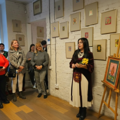 Роботи на виставці 'Великодній Сад'