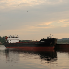 Російський суховантаж затонув у морі