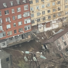 Эвакуация на подъемнике в Дагестане