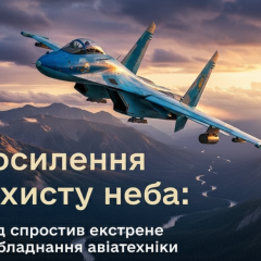 Самолет модернизируют на взлетной полосе