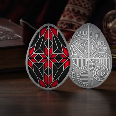 Серебряная монета ко Великодню: писанкарство Полесья