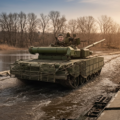 Украинская армия патрулирует линию фронта