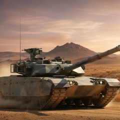 Китайский танк VT-4 с активной защитой