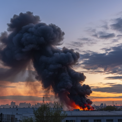Destruction caused by shelling in Kherson region