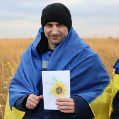Освобожденные украинцы из плена