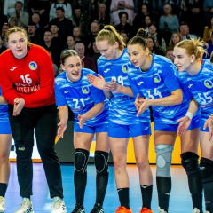 Женская команда Украины по гандболу на Евро-2026