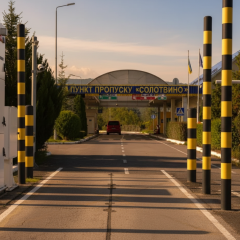 Обмеження руху через пункт пропуску у Солотвині
